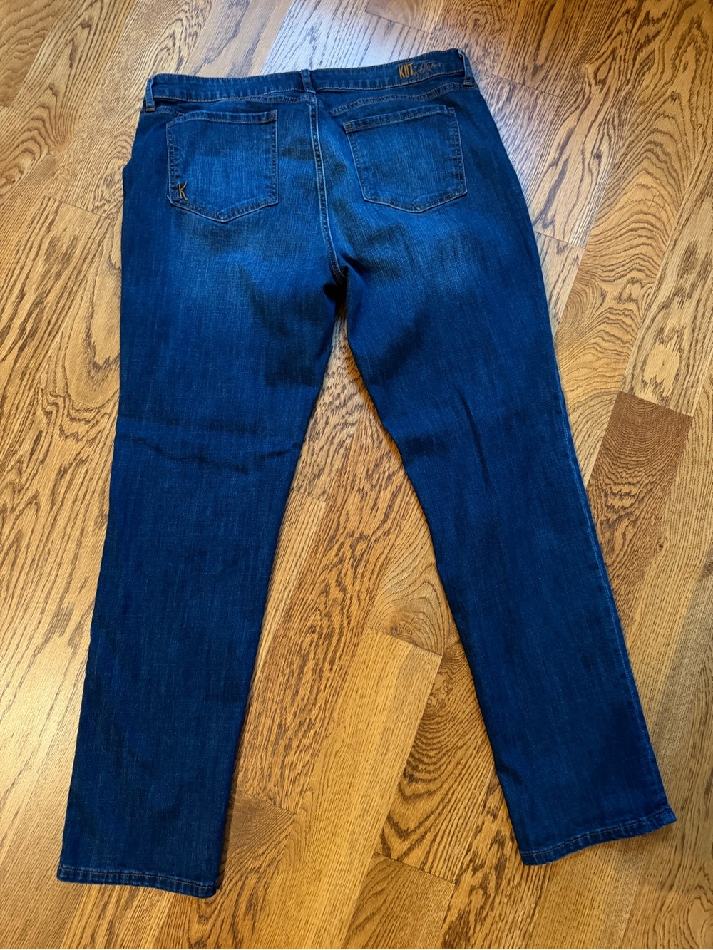 Kut from the Kloth Katy Boyfriend Jeans - Dark Blue - Picture 3 of 6